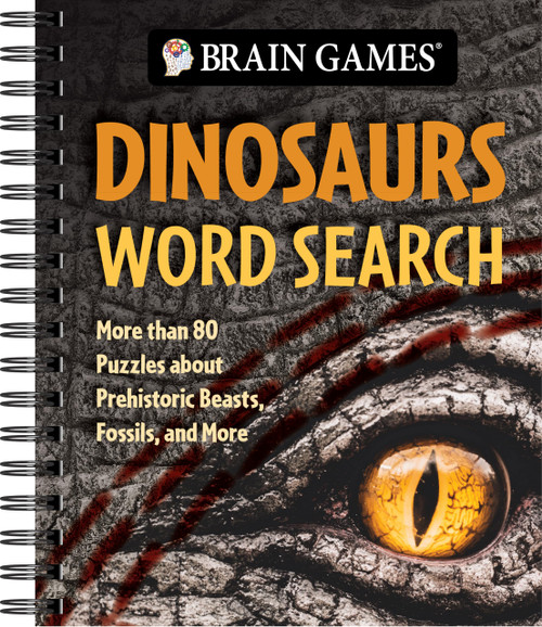 Brain Games - Dinosaurs Word Search (Plus Facts) More than 80 Puzzles