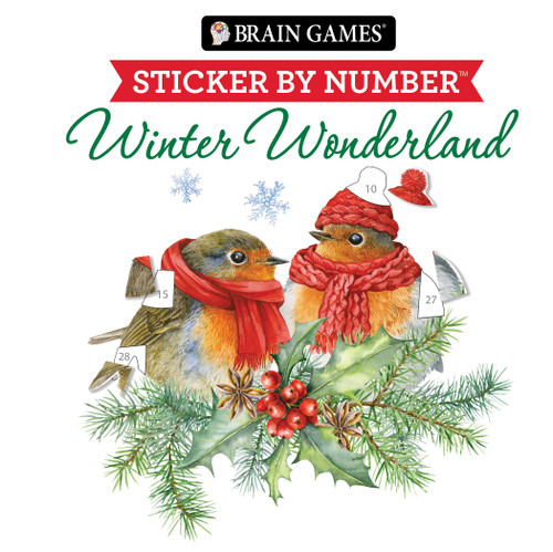 Brain Games - Sticker by Number Compact Edition