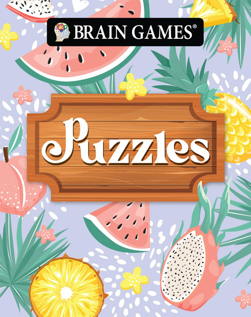 Brain Games - Take-Along - Puzzles | Summer-Themed Fruit Design |