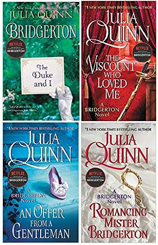Bridgerton Series 4 Books Set by Julia Quinn
