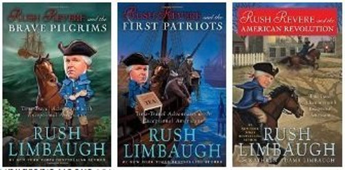 Rush Revere And 3 Book Series Set