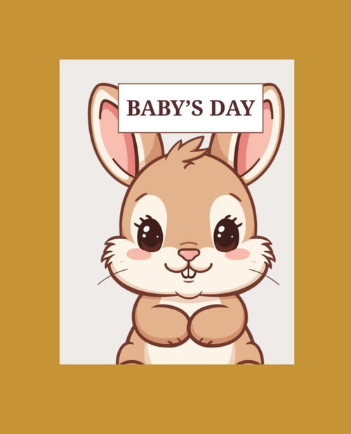 Bunny Baby Log