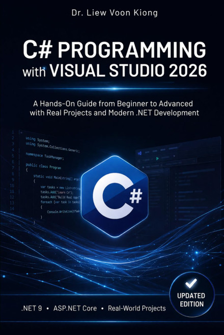 C# in Visual Studio 2026: A Complete Guide from Beginner to Advanced