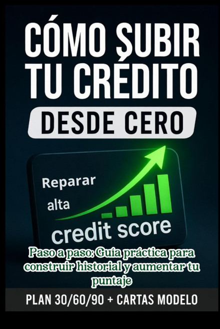 Cãmo Subir Tu Crã‰dito Desde Cero Paso a Paso; Guãa Practica para Construir Historial