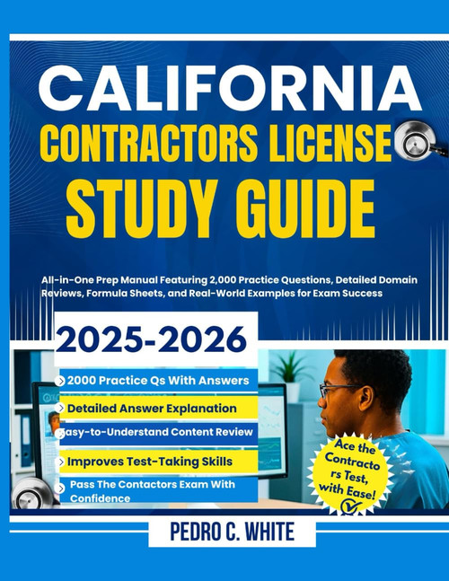 California Contractors License Study Guide 2025-2026