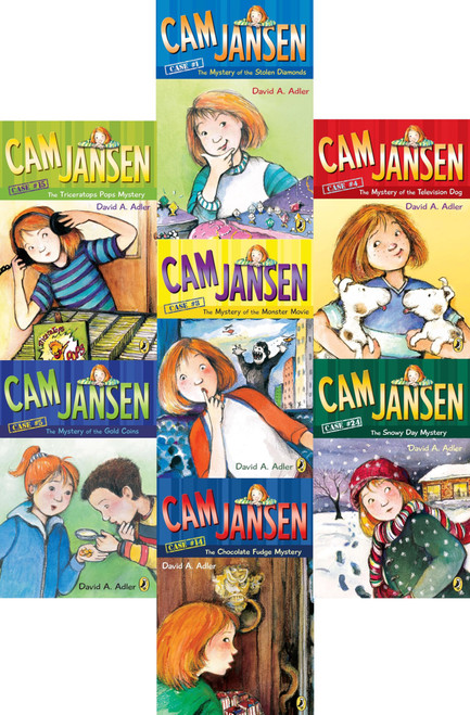 Cam Jansen 7 Book Libary Set: Mystery of the Gold Coin
