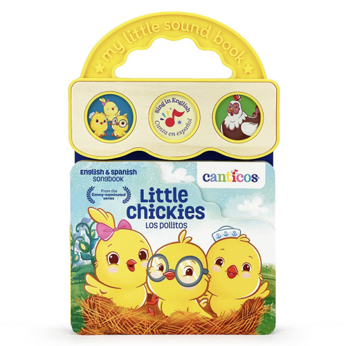 Canticos Little Chickies / Los Pollitos - Bilingual / Bilingüe 3-Button Sound Board Book