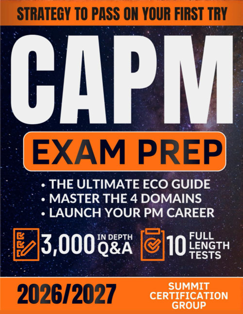 CAPM Exam Prep: The Ultimate ECO Guide | 3000+ Practice Questions & 10