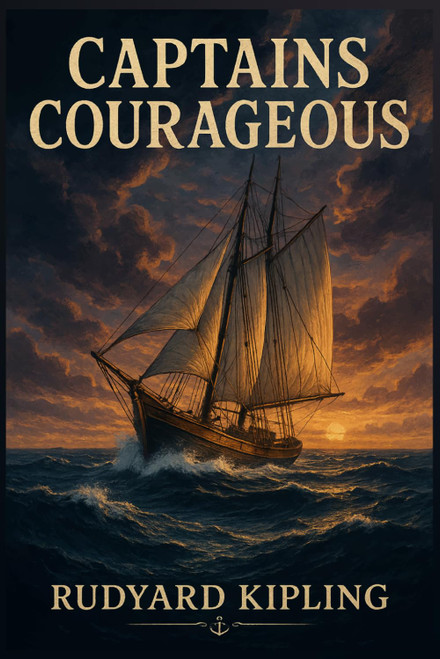 Captains Courageous: Classic Illustrated Book by Rudyard Kipling