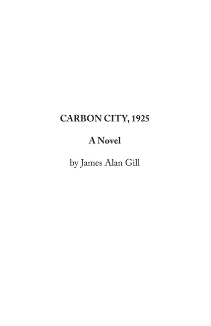 Carbon City, 1925