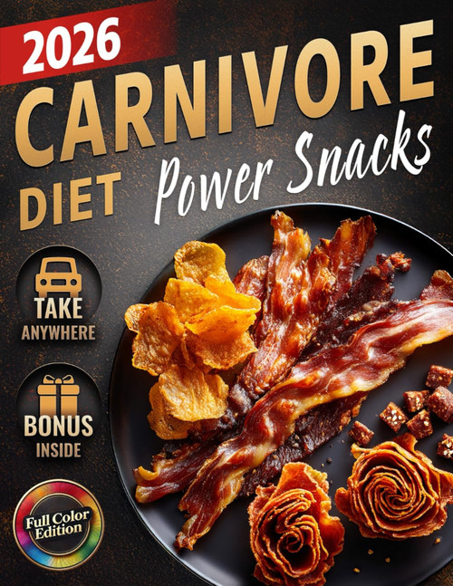 Carnivore Diet Snacks Cookbook: Quick & Easy Sugar-Free