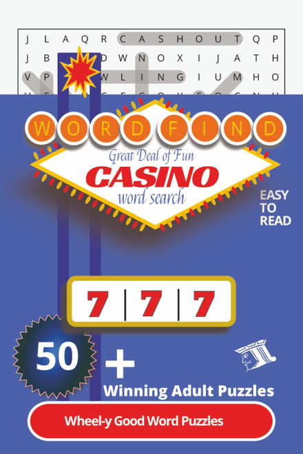 Casino Word Search Puzzle Book: Word Search with Easy to Read Print Word