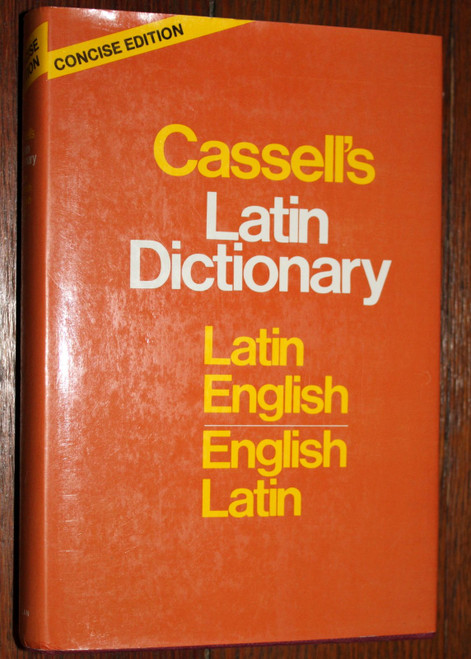 Cassell's Concise Latin-English, English-Latin Dictionary