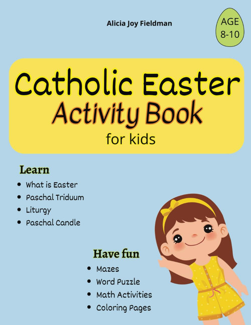 Catholic Easter Activity Book for Kids: Learn about Easter