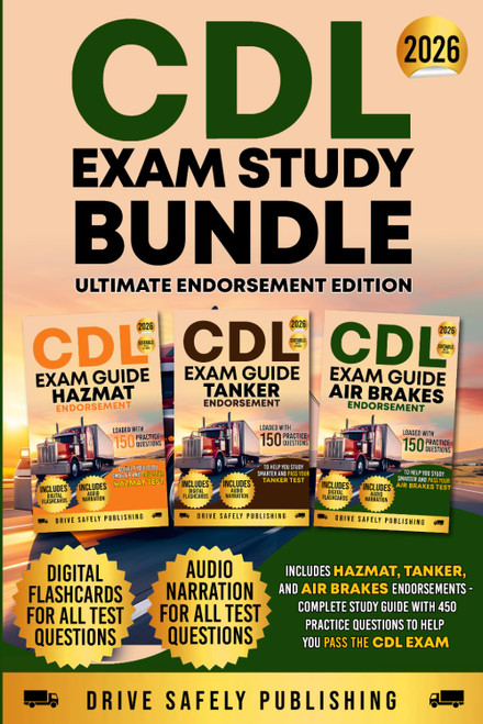 CDL Exam Study Bundle: Ultimate Endorsement Edition: Includes Hazmat