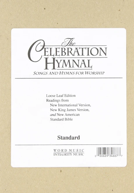 Celebration Hymnal: Song and Hymns for Worship
