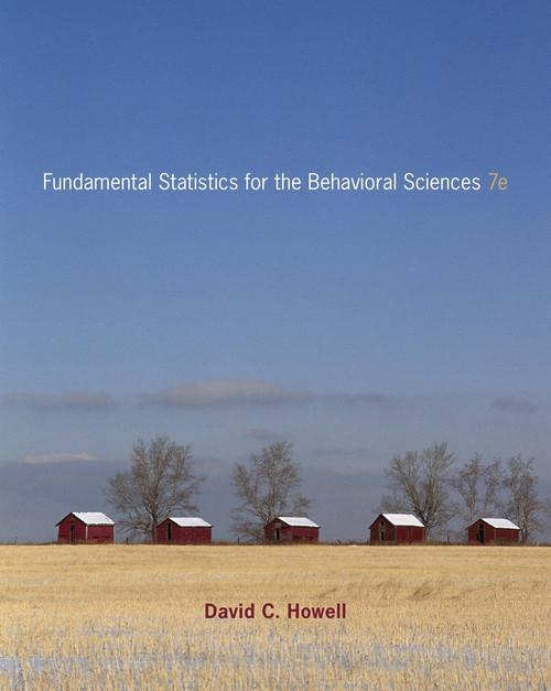 Cengage Advantage Books: Fundamental Statistics for the Behavioral