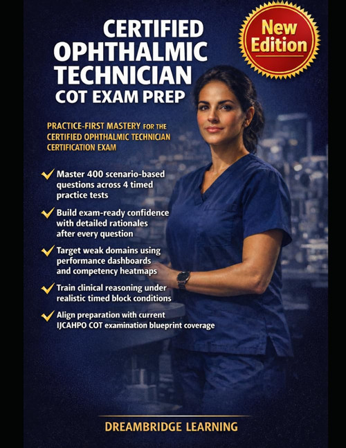 CERTIFIED OPHTHALMIC TECHNICIAN COT EXAM PREP