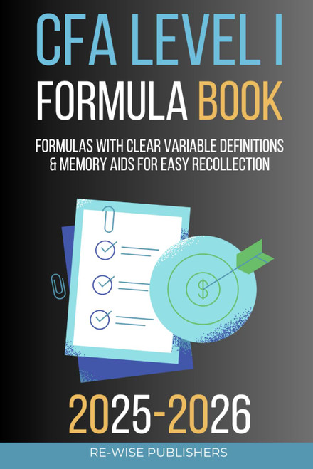 CFA level I Formula Book