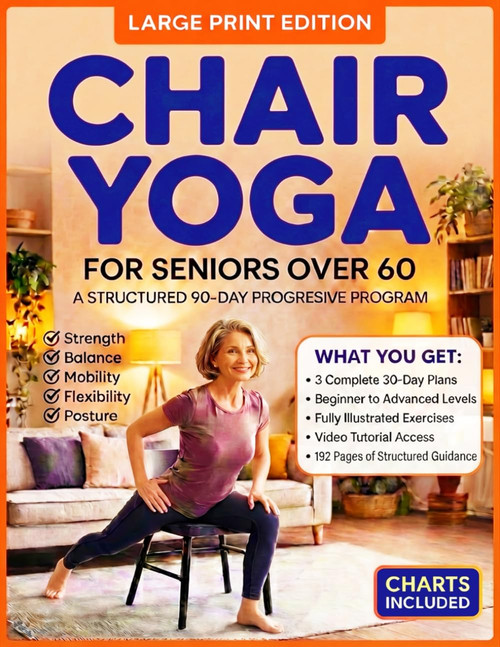 Chair Yoga for Seniors Over 60: Gentle Exercises to Improve Balance