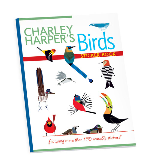 Charley Harper's Birds Sticker Book
