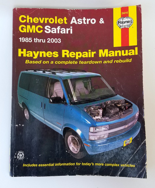 Chevrolet Astro & GMC Safari Mini Van 1985-2003 Repair Manual