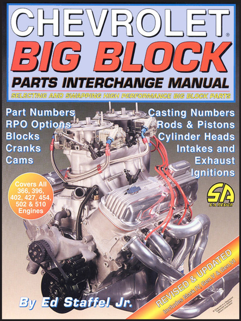 Chevrolet Big Block Parts Interchange Manual