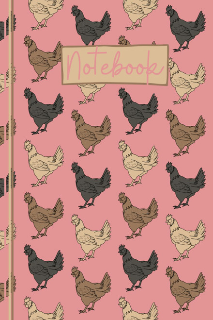 Chicken Notebook: Cute Chicken Lined Journal