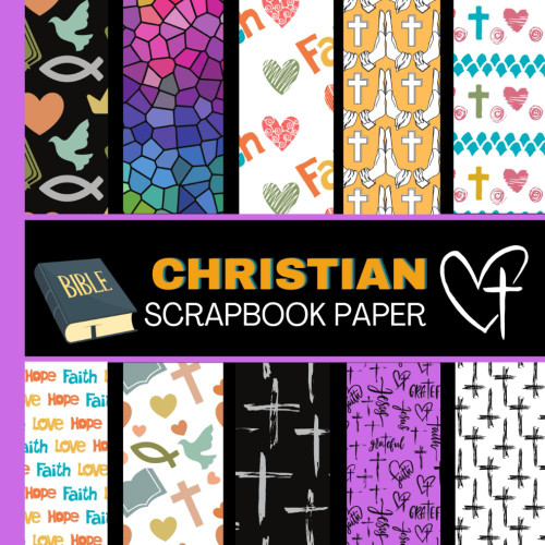 Christian Themed Scrapbook Paper