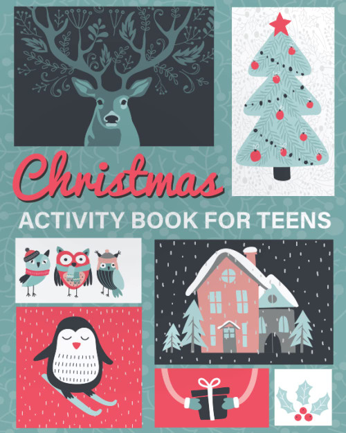 Christmas Activity Book for Teens