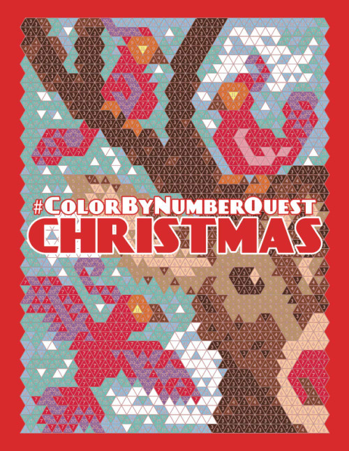 CHRISTMAS Color By Number Quest