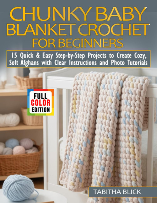 Chunky Baby Blanket Crochet for Beginners