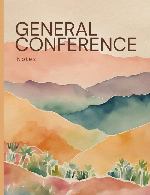 Church of Jesus Christ of LDS General Conference Notebook Study Journal