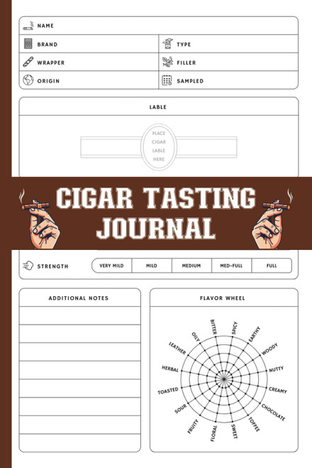 Cigar Tasting Journal: A Logbook for Rating Cigars