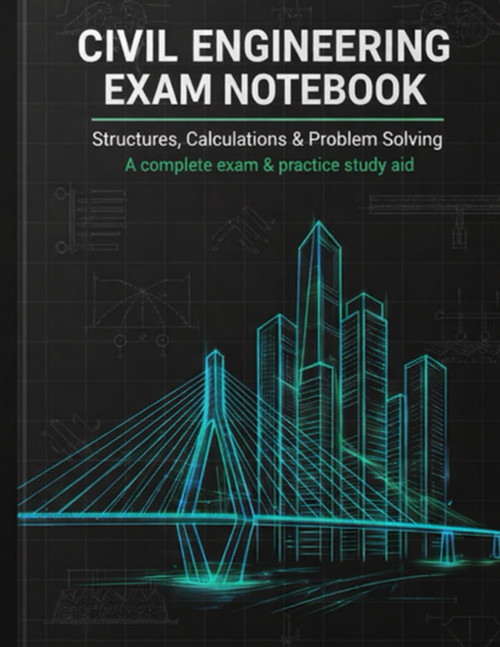 Civil Engineering Exam Notebook: Exam Preparation Workbook with
