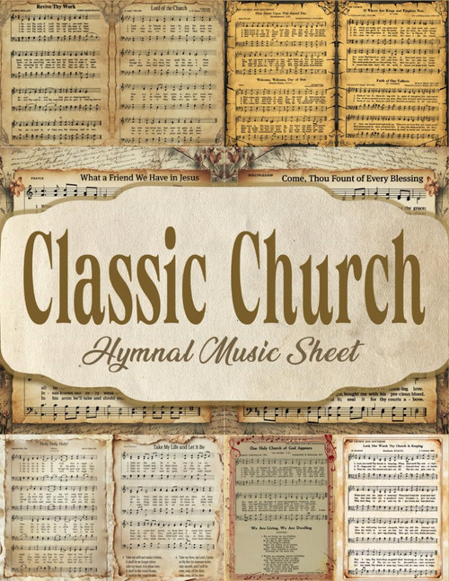 Classic Church Hymnal Music Sheet