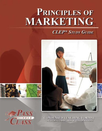 CLEP Principles of Marketing Study Guide (Perfect Bound)