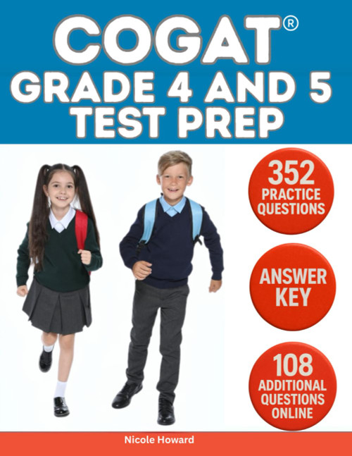 Cogatâ® Grade 4 and 5 Test Prep: 2 Manuscripts