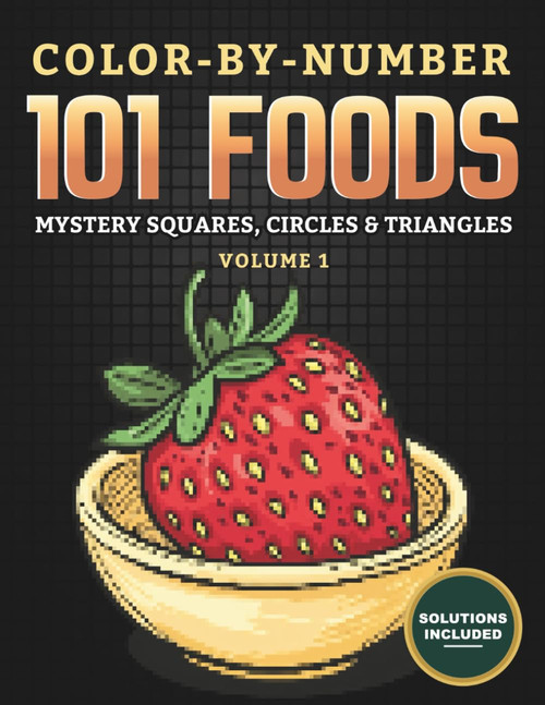 Color-By-Number - 101 Foods: Mystery Squares