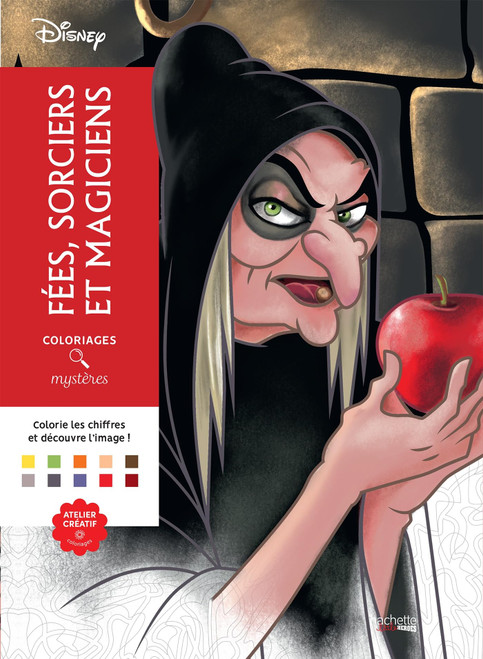 Coloriages Mystères Disney - Fées, sorciers et magiciens