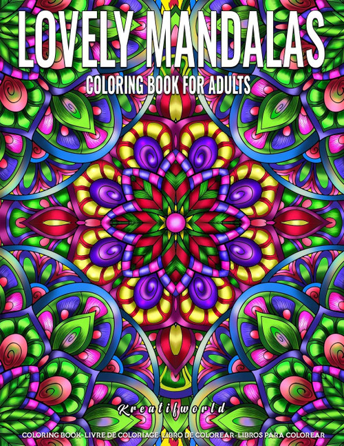 Coloring Books for Adults | Lovely Mandala