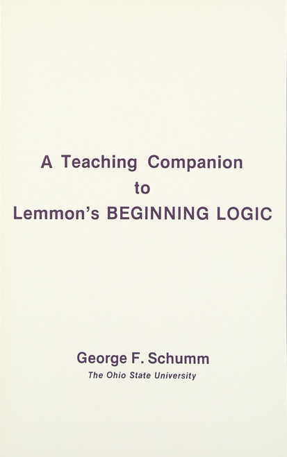 Companion To Lemmon's Beginning Logic