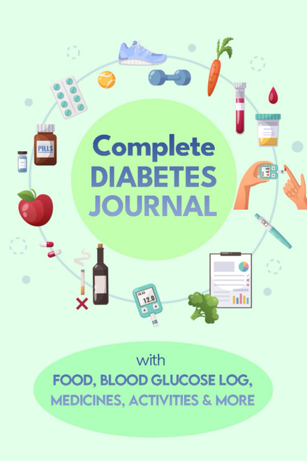 Complete Diabetes Journal with Food