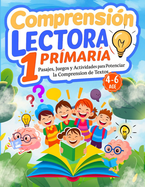 Comprension Lectora 1 Primaria: Lecturas cortas con actividades para