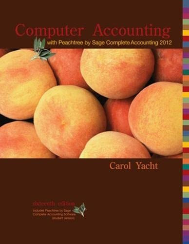 Computer Accounting with Peachtree Complete by Sage Complete Accounting