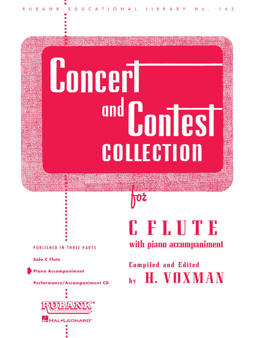 Concert and Contest Collection: For C Flute with Piano Accompaniment