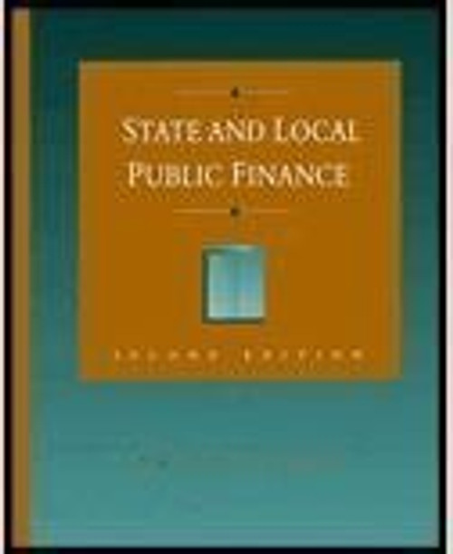 State And Local Public Finance
