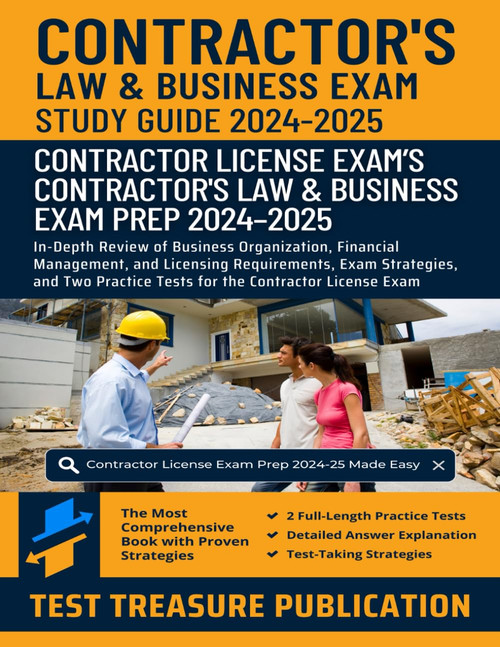 Contractor License Exam Study Guide 2024-2025