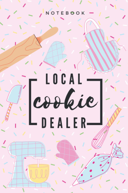 Cookie Themed Notebook: Cookie / Baking Themed Lined Journal Notebook -