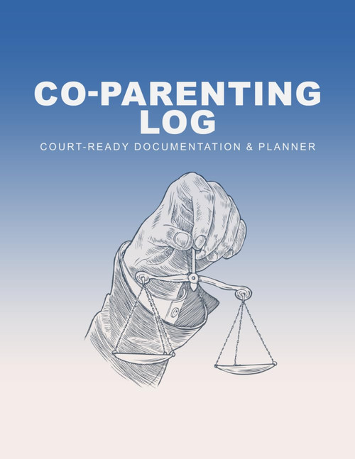 Co-Parenting Log: Court-Ready Documentation & Planner Track Visitation